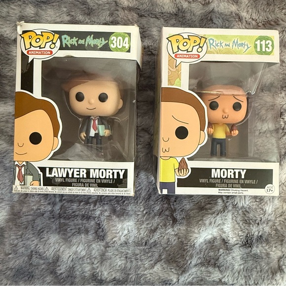 Funko Other - Funko Pop Morty & Lawyer Morty